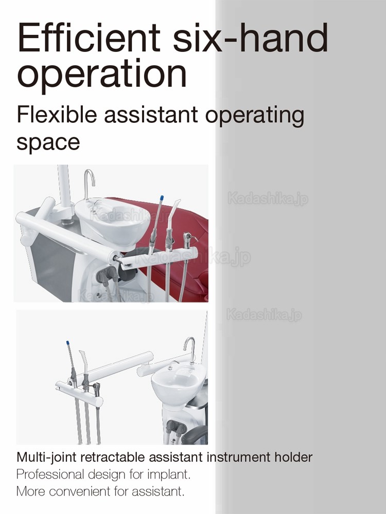 Tuojian® M100(I) 歯科インプラント手術用歯科チェアーユニット チェア治療ユニット